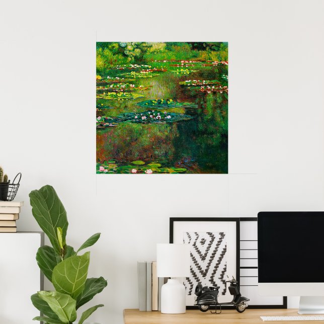 Claude Monet Vatten Lilies Poster (Hemmakontoret)