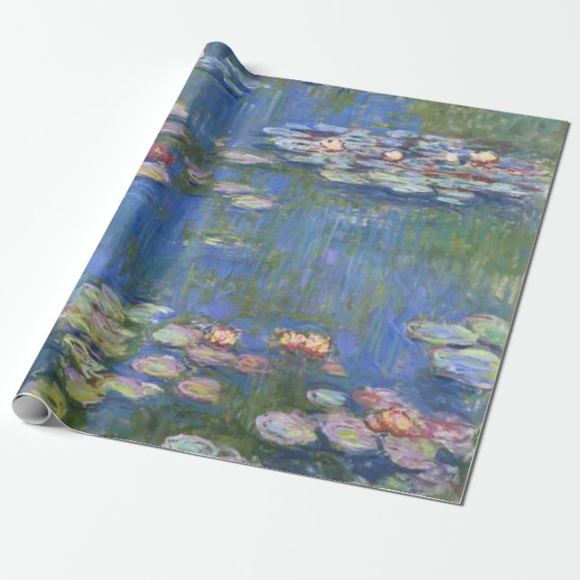 Claude Monet / Vatten Lilies Presentpapper (Utrullad)