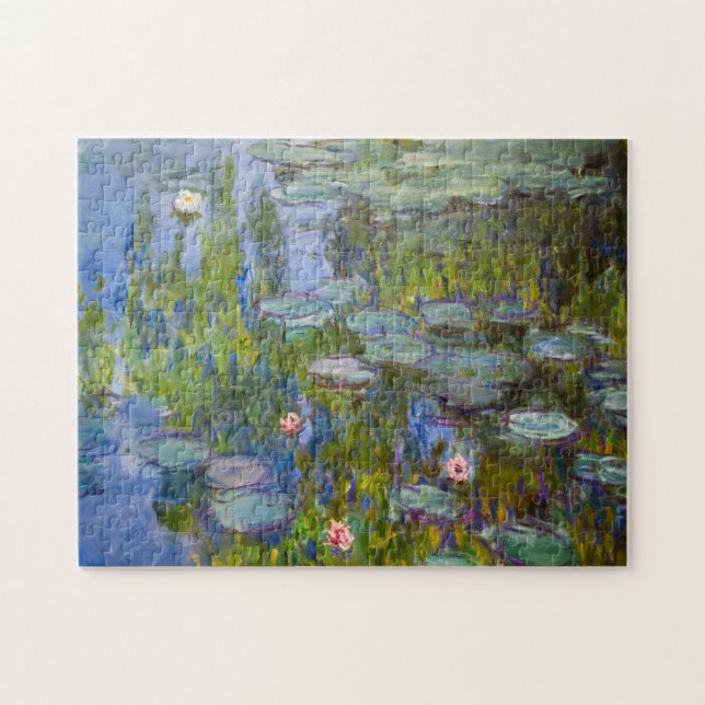 Claude Monet Vatten Lilies Pussel (Horisontell)