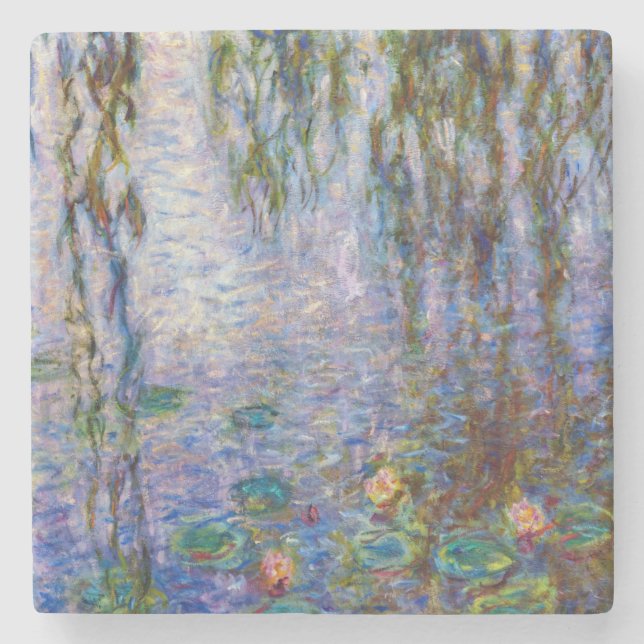 Claude Monet - Vatten Lilies Stenunderlägg (Framsidan)