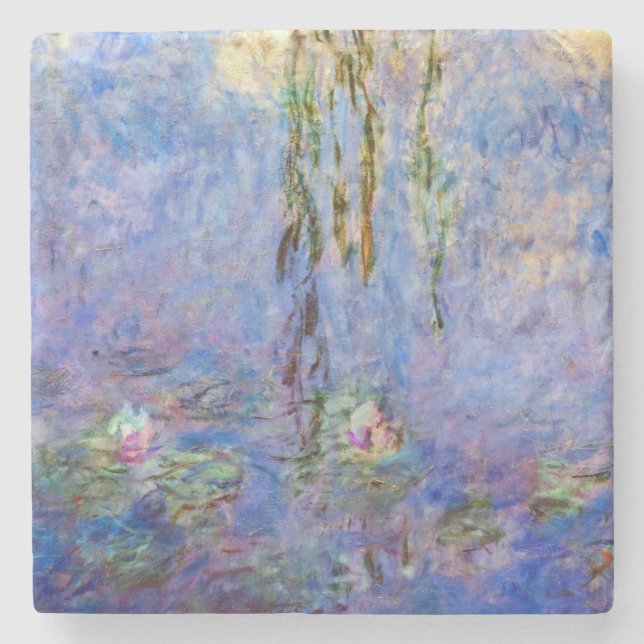 Claude Monet - Vatten Lilies Stenunderlägg (Framsidan)