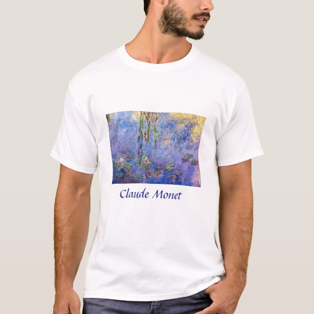 Claude Monet - Vatten Lilies T Shirt (Framsida)