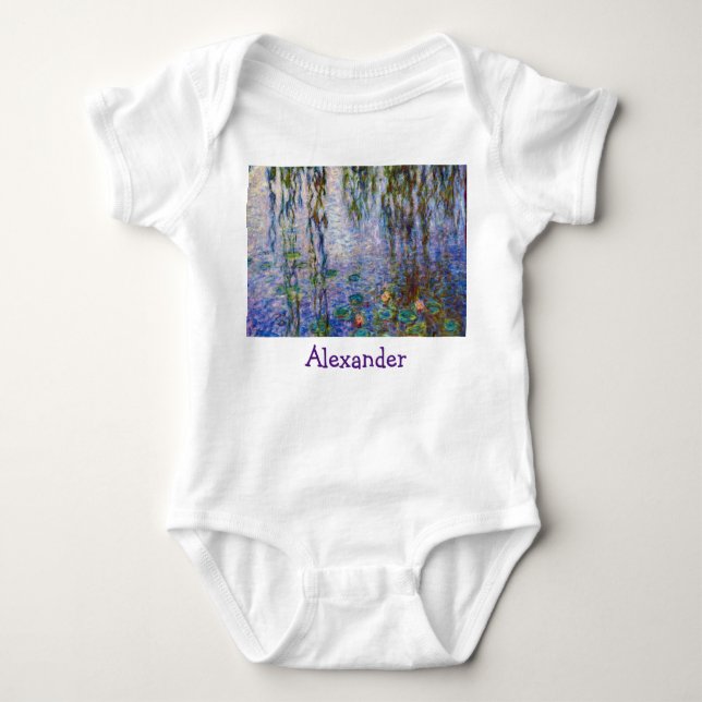 Claude Monet - Vatten Lilies T Shirt (Framsida)