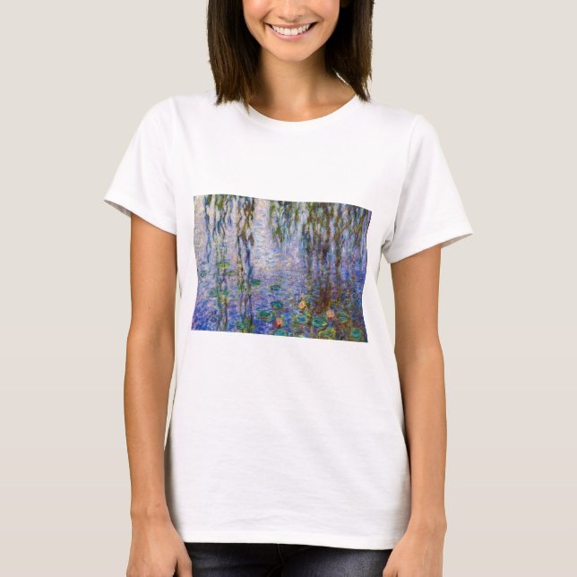 Claude Monet - Vatten Lilies T Shirt (Framsida)