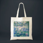 CLAUDE MONET - Vatten lilies Tygkasse<br><div class="desc">CLAUDE MONET - Vatten liliesOil on canvas reproduktion</div>
