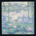 CLAUDE MONET - Vatten lilies Underlägg Sten<br><div class="desc">CLAUDE MONET - Vatten liliesOil on canvas reproduktion</div>