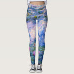 Claude Monet Vatten Lilies Vintage Blommigt HD Art Leggings<br><div class="desc">Claude Monet Vatten Lilies Vintage Blommigt HD Art Leggings.
Vatten Lilies målar av Claude Monet. Målad mellan 1916-1919.</div>