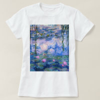 Claude Monet Vatten Lilies Vintage Blommigt HD Art