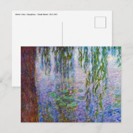 Claude Monet - Vatten Lilies Vykort