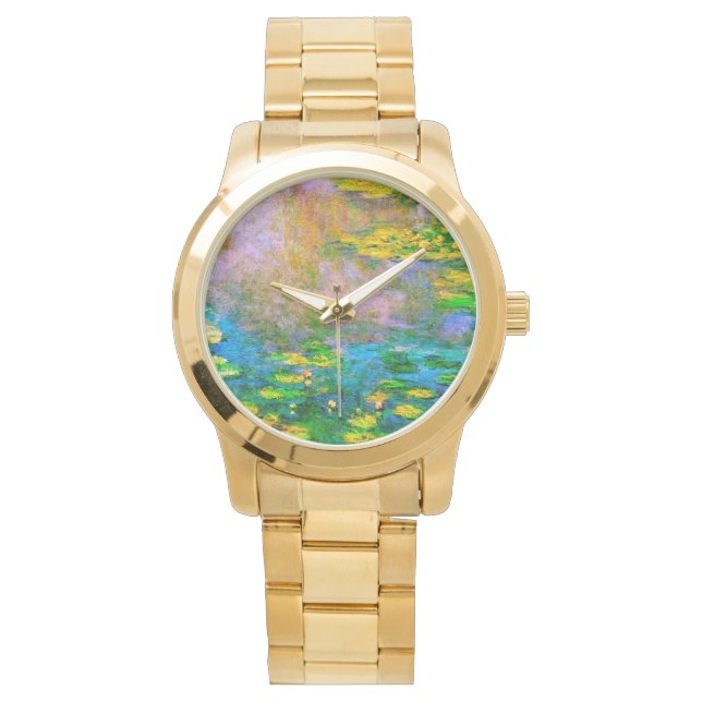 Claude Monet Vatten Lilies Watch Armbandsur (Framsida)