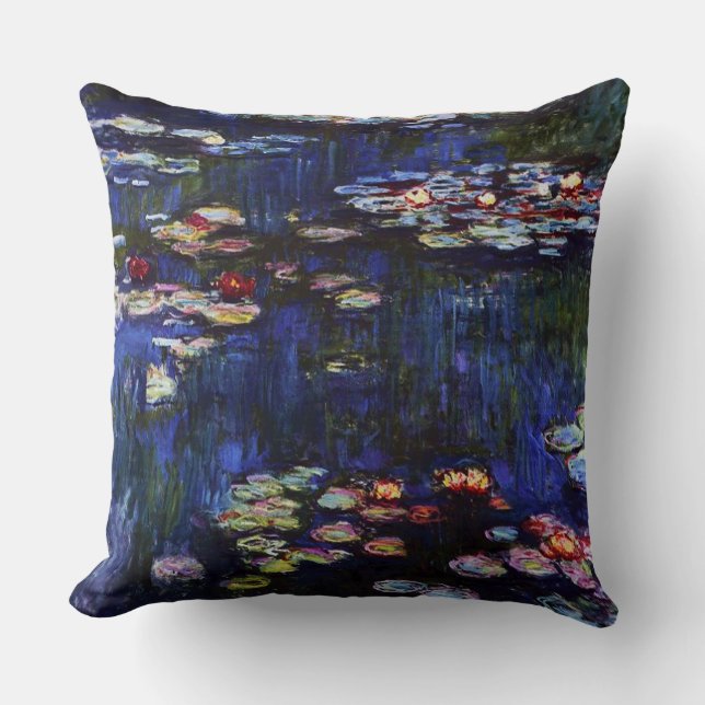 Claude Monet-Vatten-Liljar Kudde (Framsida)