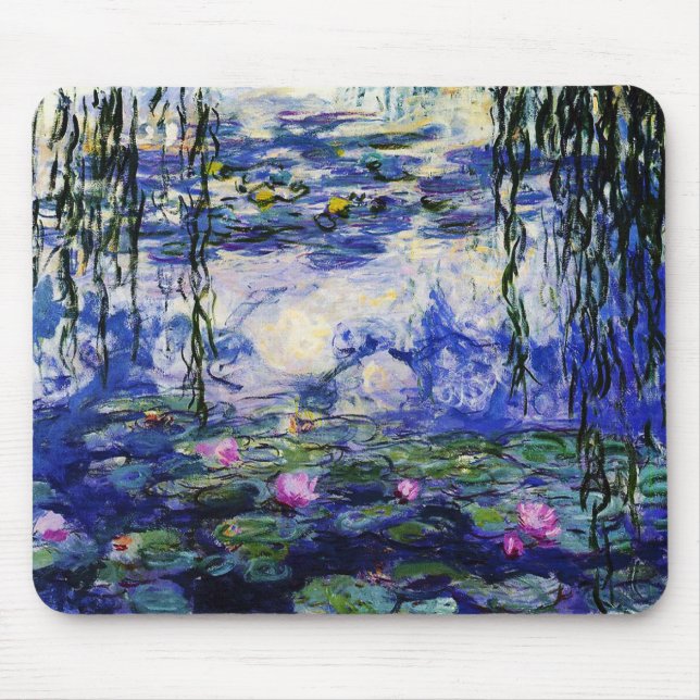 Claude Monet-Vatten-Liljar Musmatta (Framsidan)