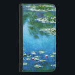 Claude Monet-Vatten-Liljar Samsung Galaxy S5 Plånboksfodral<br><div class="desc">Konstmästerverk av Claude Monet (1840 - 1926) som presenterar hans populärt,  landskap målningnäckrosor som baseras på styrkor av blått,  grönt och gult. Det gör ett underbart fodral för plånbok för den samsung galaxen s5 för fläktar av Claude Monet.</div>