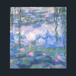 Claude Monet Vatten Lillies 1919 Anteckningsblock<br><div class="desc">Titel: Vatten Lilies Artist: Claude Monet Year: 1919</div>