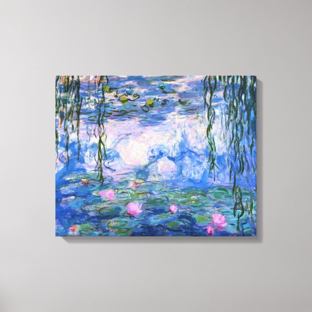 Claude Monet Vatten Lillies 1919 Canvas (Framsida)