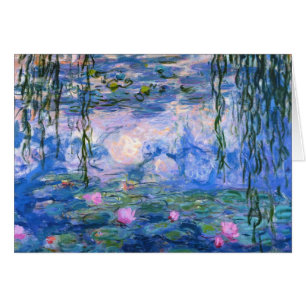 Claude Monet vatten Lillies 1919 Hälsningskort