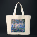 Claude Monet Vatten Lillies 1919 Jumbo Tygkasse<br><div class="desc">Titel: Vatten Lilies Artist: Claude Monet Year: 1919</div>