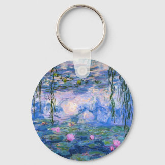 Claude Monet Vatten Lillies 1919 Nyckelring