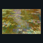 Claude Monet - Vatten Lily Pond 1917 Poster<br><div class="desc">Vatten Lily Pond (Nympheas) - Claude Monet,  Oil on Canvas,  1917-1919</div>