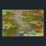 Claude Monet - Vatten Lily Pond 1917 Poster<br><div class="desc">Vatten Lily Pond (Nympheas) - Claude Monet,  Oil on Canvas,  1917-1919</div>