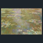 Claude Monet - Vatten Lily Pond 1917 Tyg<br><div class="desc">Vatten Lily Pond (Nympheas) - Claude Monet,  Oil on Canvas,  1917-1919</div>