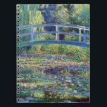 Claude Monet Vatten Lily Pond Anteckningsbok<br><div class="desc">Vatten Lily Pond,  målad av Claude Monet 1899.</div>