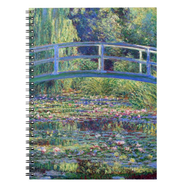 Claude Monet Vatten Lily Pond Anteckningsbok (Framsidan)