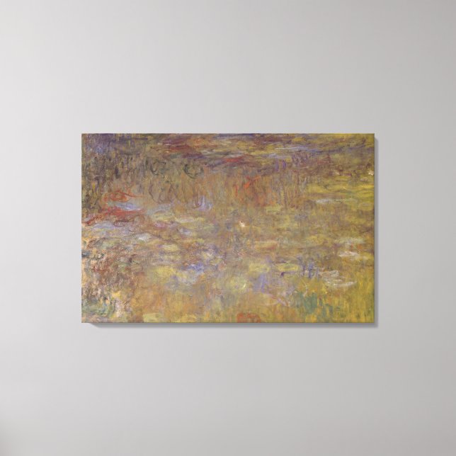 Claude Monet | Vatten-Lily Pond Canvastryck (Framsida)