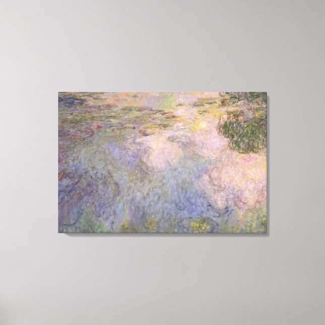 Claude Monet | Vatten-Lily Pond Canvastryck (Framsida)
