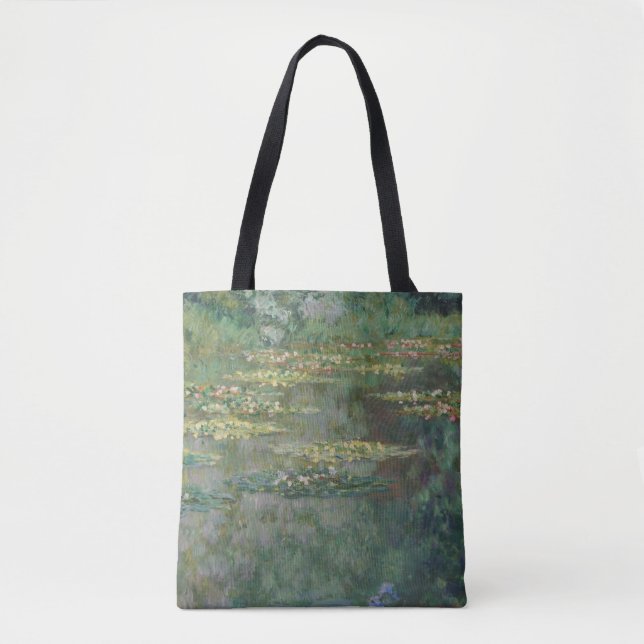 Claude Monet Vatten Lily Pond Fine Art GalleryHD Tygkasse (Framsida)