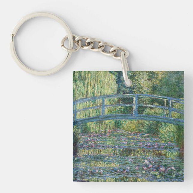 Claude Monet - Vatten Lily pond, Grönt Harmony (Framsidan)