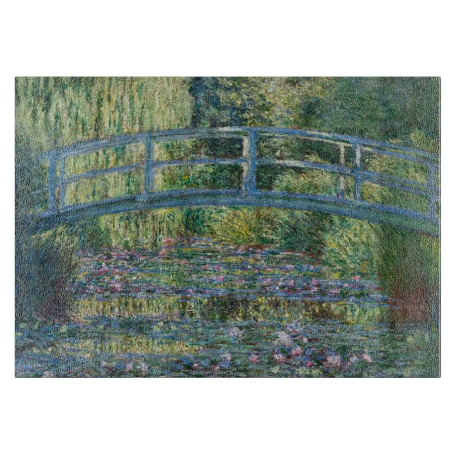 Claude Monet - Vatten Lily pond, Grönt Harmony (Framsidan)