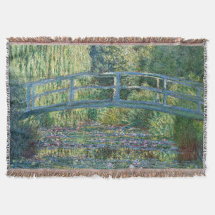 Claude Monet - Vatten Lily pond, Grönt Harmony Filt