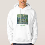 Claude Monet - Vatten Lily pond, Grönt Harmony Hoodie<br><div class="desc">Vatten Lily pond,  Grönt Harmony / Le Bassin aux Nympheas,  Harmonie Verte av Claude Monet 1899</div>