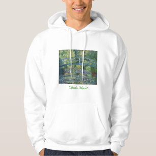 Claude Monet - Vatten Lily pond, Grönt Harmony Hoodie
