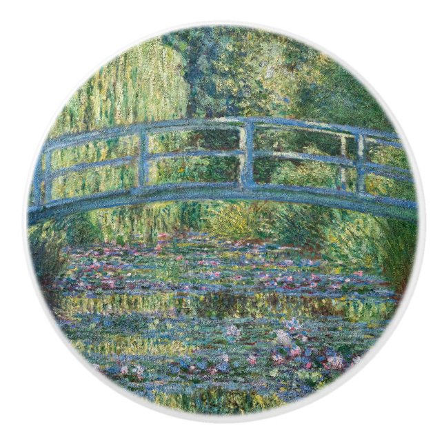 Claude Monet - Vatten Lily pond, Grönt Harmony Knopp (Framsidan)