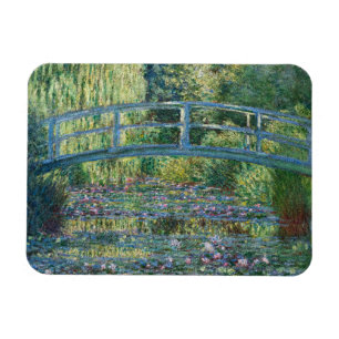 Claude Monet - Vatten Lily pond, Grönt Harmony Magnet