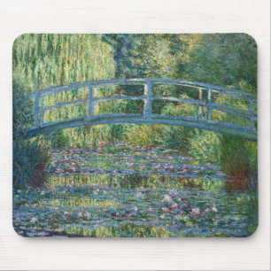 Claude Monet - Vatten Lily pond, Grönt Harmony Musmatta