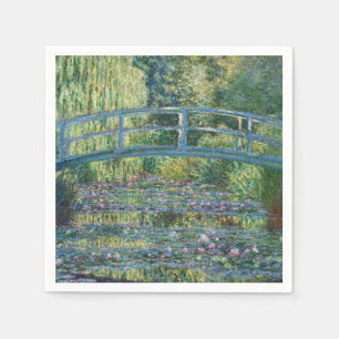 Claude Monet - Vatten Lily pond, Grönt Harmony Pappersservett