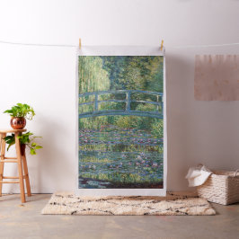 Claude Monet - Vatten Lily pond, Grönt Harmony Tyg