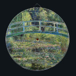 Claude Monet - Vatten Lily Pond & Japanesese Bridg Darttavla<br><div class="desc">Vatten Lily Pond och den japanska bron/Le Bassin aux nympheas - Claude Monet,  1899</div>