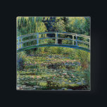 Claude Monet - Vatten Lily Pond & Japanesese Bridg Knapp<br><div class="desc">Vatten Lily Pond och den japanska bron/Le Bassin aux nympheas - Claude Monet,  1899</div>