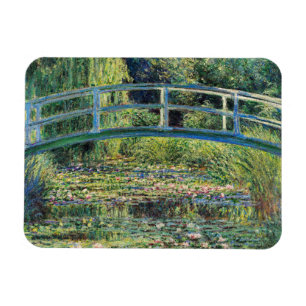Claude Monet - Vatten Lily Pond & Japanesese Bridg Magnet