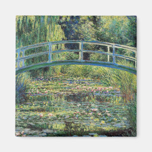 Claude Monet - Vatten Lily Pond & Japanesese Bridg Magnet