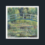 Claude Monet - Vatten Lily Pond & Japanesese Bridg Pappersservett<br><div class="desc">Vatten Lily Pond och den japanska bron/Le Bassin aux nympheas - Claude Monet,  1899</div>