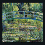 Claude Monet - Vatten Lily Pond & Japanesese Bridg Poster<br><div class="desc">Vatten Lily Pond och den japanska bron/Le Bassin aux nympheas - Claude Monet,  1899</div>