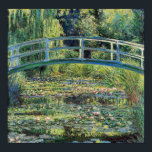 Claude Monet - Vatten Lily Pond & Japanesese Bridg Poster<br><div class="desc">Vatten Lily Pond och den japanska bron/Le Bassin aux nympheas - Claude Monet,  1899</div>