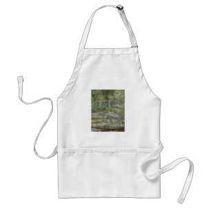 Claude Monet Vatten Lily Pond (japansk fotbro) Förkläde