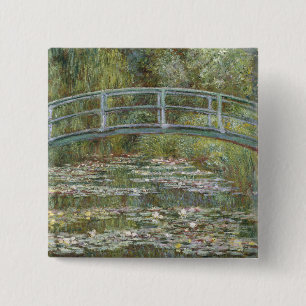 Claude Monet Vatten Lily Pond (japansk fotbro) Knapp