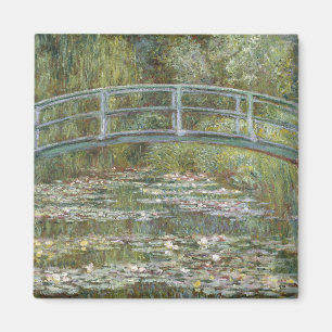 Claude Monet Vatten Lily Pond (japansk fotbro) Magnet